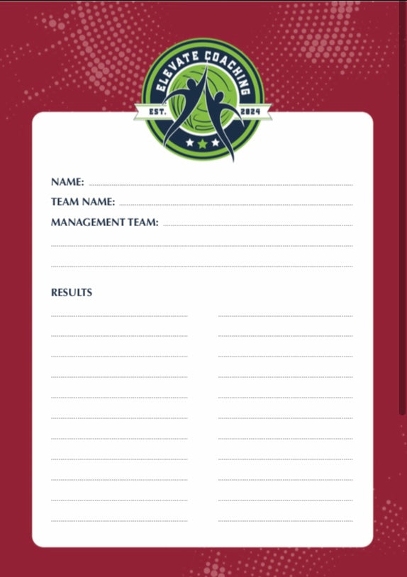 Basketball Yearly Training Planner