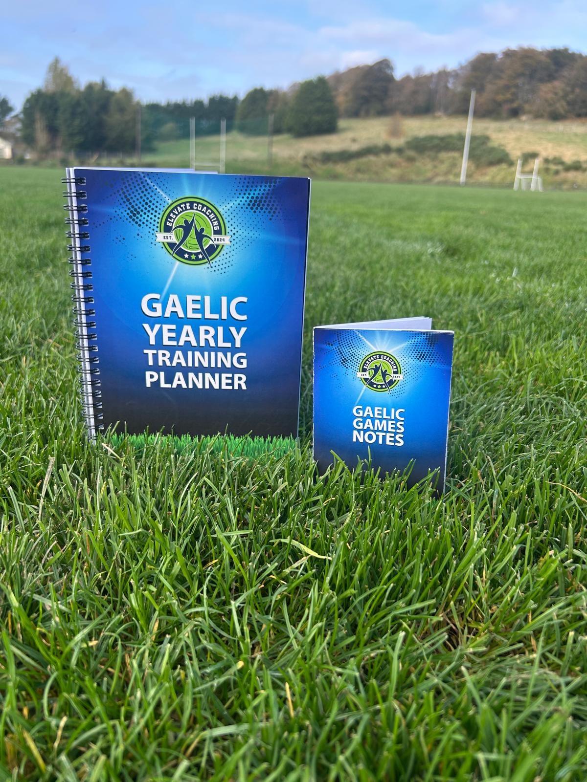 Coach Package - 1 Gaelic Games Planner & 1 Notebook - New Rules